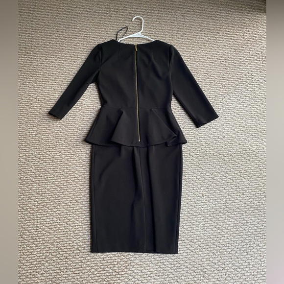 Calvin Klein Peplum Dress - Picture 2 of 4